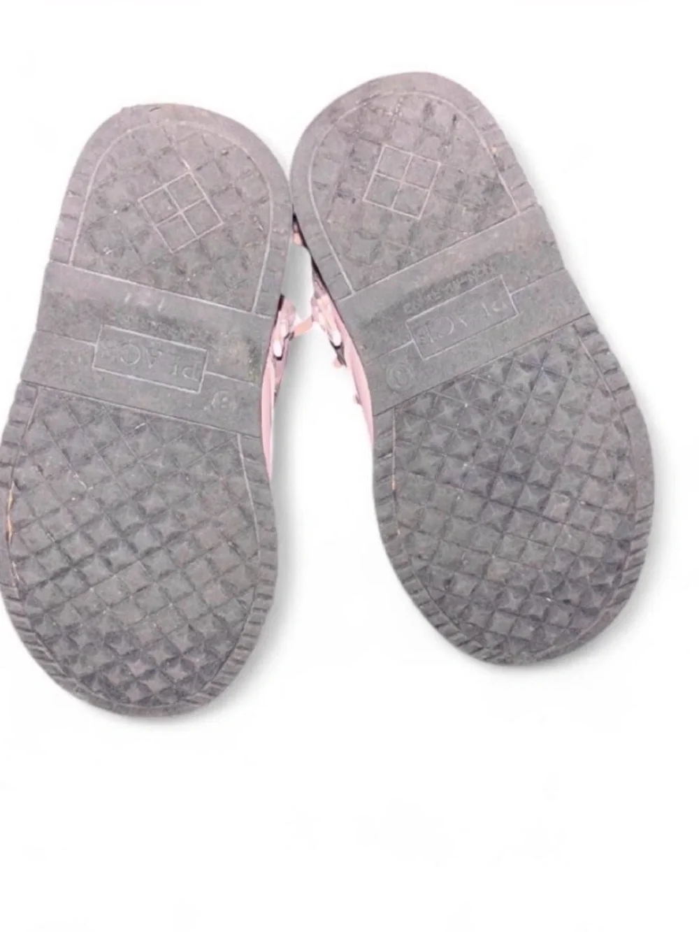Kids Pink Lace-Up Boots